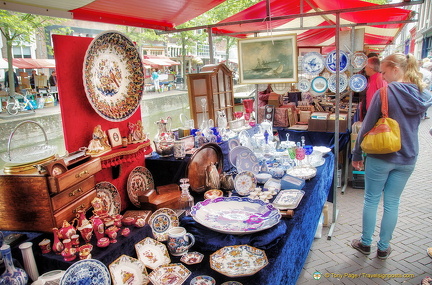 Market stalls